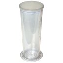 Dynamic Becher mit Deckel 1L – Transparenter...