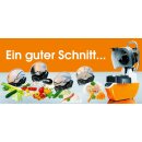 Dynamic Kombigerät Gemüseschneider & Kutter VV CL322 - 5,8 L Edelstahl-Schüssel