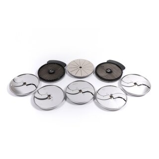 Dynamic Schneidscheiben - Set – 7-teiliges Set für elektr. Gemüseschneider