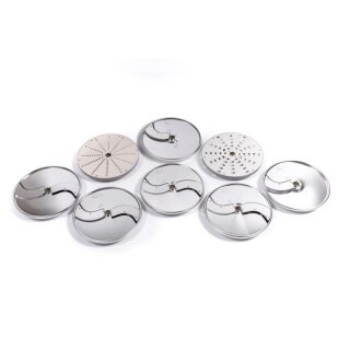Dynamic Zubehörset für Gemüseschneider Paket GV CL6003 - 8 Stk 0,5mm -10mm