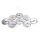 Dynamic Zubehörset für Gemüseschneider Paket GV CL6003 - 8 Stk 0,5mm -10mm