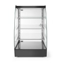 Offene Vitrine mit Regalablagen 75 L, HENDI, 230V/2W,...