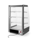 Offene Vitrine mit Regalablagen 75 L, HENDI, 230V/2W, 415x390x(H)716mm