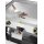Hendi Gasgrillplatte mit Unterschrank - glatt, 800 x 700 x 900 mm, Edelstahl
