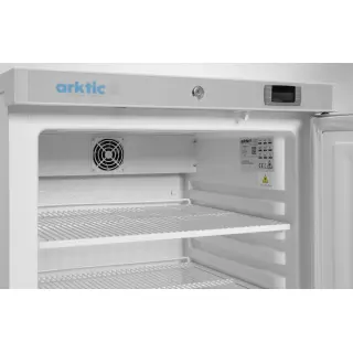 Budget Line Kühlschrank in weiß lackiertem Stahlgehäuse, HENDI, Budget Line, Weiß, 230V/124W, 598x623x(H)838mm