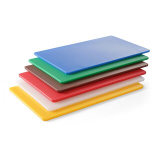 Schneidbretter HACCP Gastronorm 1/1 â€“ 6er-Set in verschiedenen Farben, HENDI, 6 Stk., 530x325mm