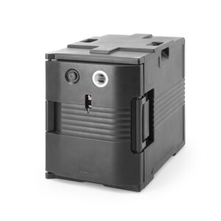 Thermo-isolierter Behälter mit Heizfunktion â€“ Catering, AmerBox, GN 1/1, 220-240V/200W, 477x680x(H)620mm