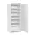 Budget Line Gefrierschrank in weiß lackiertem Stahlgehäuse, Arktic, Budget Line, 220-240V/436W, 775x710x(H)1900mm