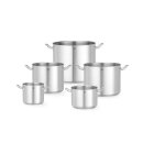 Schmortopf hoch - ohne Deckel, HENDI, Kitchen Line, 32L, âŒ€360x(H)320mm