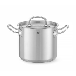 Kochtopf, hoch - mit Deckel, HENDI, Kitchen Line, 32L,360x(H)320mm