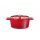Emaillierter Gusseisentopf, HENDI, 6,88L, Schwarz, 405x255x(H)134mm