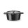 Emaillierter Gusseisentopf, HENDI, 3,7L, Schwarz, 317x240x(H)105mm