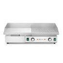 Grill, halb glatt, halb gerippt, HENDI, Budget Line,...