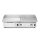 Grill, halb glatt, halb gerippt, HENDI, Budget Line, 400V/4400W, 720x460x(H)241mm