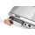 Grill, halb glatt, halb gerippt, HENDI, Budget Line, 400V/4400W, 720x460x(H)241mm