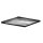 Hochgeschwindigkeits-Backblech, Antihaftbeschichtet, HENDI, Schwarz, 280x280x(H)15mm, Quadratisch