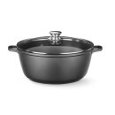 Kasserolle mit Antihaft-Beschichtung, HENDI, 7L, Schwarz,...