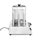 Würstchen- und Hotdog-Brötchenwärmer, HENDI, 220-240V/550W, 500x310x(H)395mm