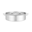Kochtopf, niedrig - mit Deckel, HENDI, 8,5 Liter,⌀320x(H)110