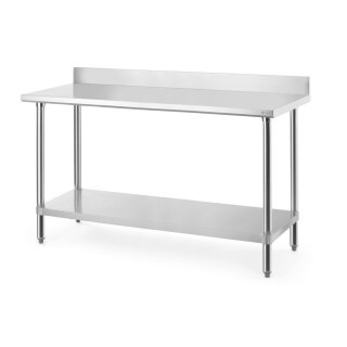 Arbeitstisch mit Aufsatz, HENDI, Budget Line, 1600x600x(H)950mm