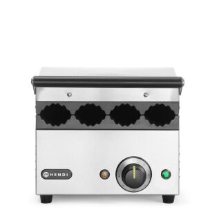Kontaktgrill für Hot Dogs und Wraps, HENDI, 220-240V/1800W, 385x285x(H)254mm