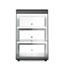 Beheiztes Thekendisplay, HENDI, Schwarz, 220-240V/500W, 472x447x(H)775mm