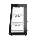Beheiztes Thekendisplay, HENDI, Schwarz, 220-240V/500W, 472x447x(H)775mm