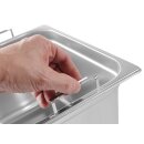 GN-Behälter mit einklappbaren Griffen, HENDI, GN 1/1, 28L, (H)200mm