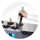 Theken-Weinkühler Cellar, 2 Zonen, Arktic, Schwarz, 220-240V/60W, 800x350x(H)293mm