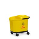 Wischeimer, HENDI, 16L, Gelb, 405x296x(H)340mm