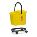 Wischeimer, HENDI, 16L, Gelb, 405x296x(H)340mm