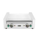 Rollengrill â€“ 2 Zonen, HENDI, 14 Rollen, 230V/1230W, 566x640x(H)192mm