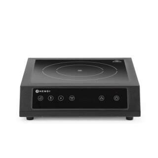 Induktionsherd 3500 D XL, HENDI, Schwarz, 220-240V/3500W, 355x400x(H)100mm