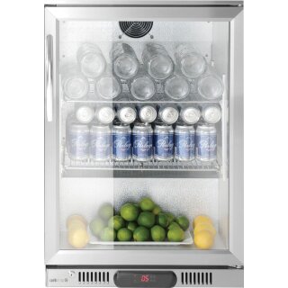 Bar-Kühlschrank mit 1 Tür, Arktic, 75L, Silber, 220-240V/120W, 530x500x(H)840mm
