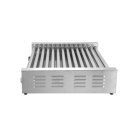 Rollengrill XL - 2 Zonen, HENDI, 14 Rollen, Silber, 220-240V/2000W, 732x590x(H)168mm