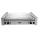 Rollengrill XL - 2 Zonen, HENDI, 14 Rollen, Silber, 220-240V/2000W, 732x590x(H)168mm