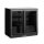 Kühlschrank hinten mit doppelten Schiebetüren, Arktic, 158L, Schwarz, 220-240V/160W, 900x520x(H)870mm