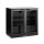 Kühlschrank mit doppelter Tür auf der Rückseite, Arktic, 158L, Schwarz, 220-240V/160W, 900x530x(H)870mm