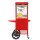 Popcorn-Maschine mit Fahrgestell, HENDI, Rot, 220-240V/1155W, 940x510x(H)1553mm