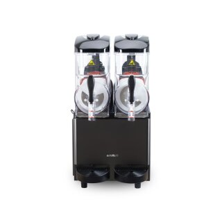 Slush-Eis-Maschine 2x12 L, Arktic, 24L, Schwarz, 220-240V/710W, 415x507x(H)810mm