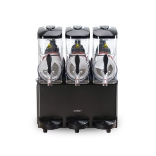 Slush-Eis-Maschine 3x12 L, Arktic, 36L, Schwarz, 220-240V/1080W, 610x490x(H)775mm