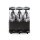 Slush-Eis-Maschine 3x12 L, Arktic, 36L, Schwarz, 220-240V/1080W, 610x490x(H)775mm