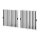 Wandmontierte Dunstabzugshaube - verschraubt, HENDI, ohne Beleuchtung, 1205x1000x(H)450mm