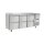 Kühltheke, mit 6 Schubladen, Arktic, 420L, 230V/400W, 1795x700x(H)879mm
