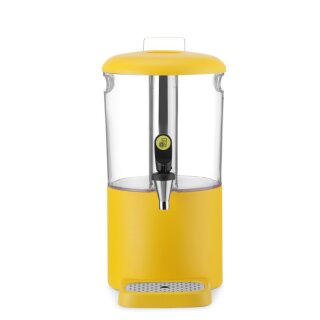 Saftspender, 4 l UNIQ, HENDI, designed by Robert Bronwasser, 4L, Gelb, 315x211x(H)431mm