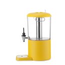 Saftspender, 4 l UNIQ, HENDI, designed by Robert Bronwasser, 4L, Gelb, 315x211x(H)431mm