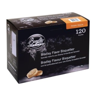 Bradley Food Smoker Mesquite Aroma-Bisquette (120 Stück)