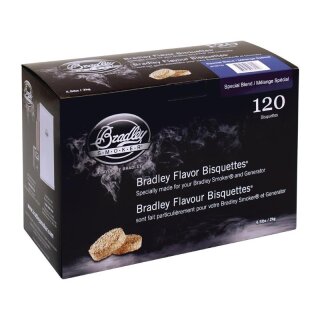Bradley Lebensmittel-Räuchergerät Spezialmischung Aroma-Bisquettes (120 Stück)