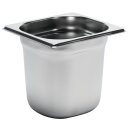 Gastro M Edelstahl GN-Behälter 20cm GN1/6