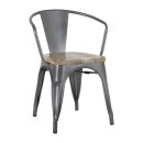 Bolero Bistro Curve Stühle Mit...